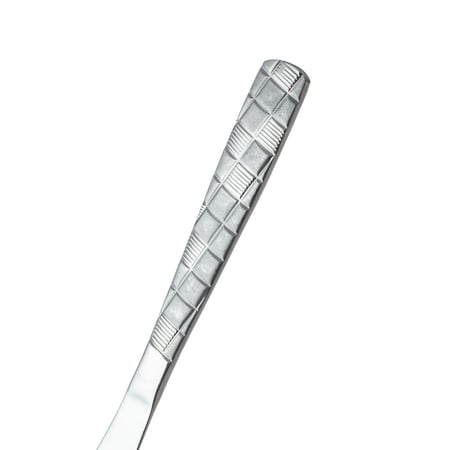 سكاكين طعام استيل مطفي سادة 12 قطعة