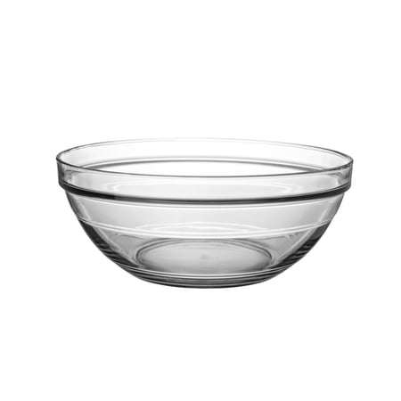 زبدية سلطة زجاج Duralex فرنسي شفاف كبيرة مقاس 31 سم Duralex