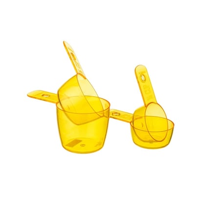 طقم مكيال قياس اكريلك كبير ألوان متعددة