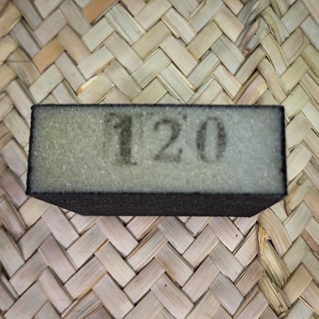 بلوك صنفرة اسفنج خشونة 120