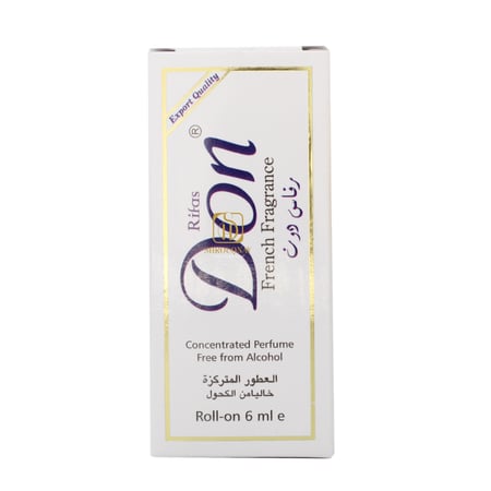 عطر دون رول اون برفيوم خالي من الكحول - 6 مل حجم ميني