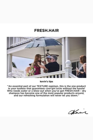 كيفن مورفي شامبو جاف فريش هير لجميع أنواع الشعر، 250 ملل