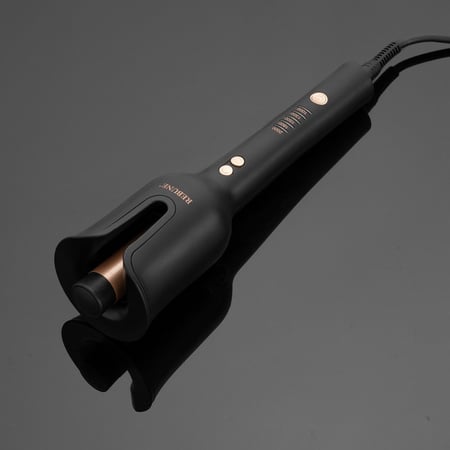 ريبون جهاز تمويج الشعر الذاتي لون اسود RE-2082