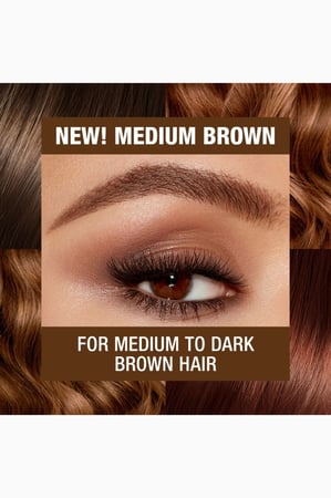 شارلوت تلبوري قلم حواجب برو تشيت درجة ميديام براون، 0.5 غرام