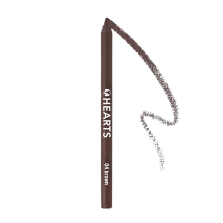 هارتس قلم كحل لتحديد العين مقاوم للماء - 04 براون