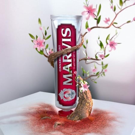 مارفيس معجون الأسنان بالنعناع و القرفة  - 25 مل