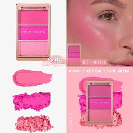 ريفوليوشن باليت احمر خدود - هوت بينك فلاق