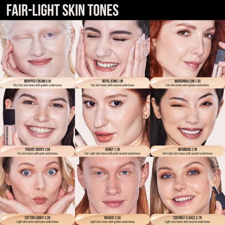 هدى بيوتي كونسيلر سائل مطفي ومشرق - ويبد كريم  0.1G