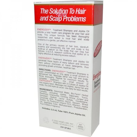 هوب لابز انرجايزر شامبو علاجي مع زيت الجوجوبا وفيتامين ب-5 4 - 118مل