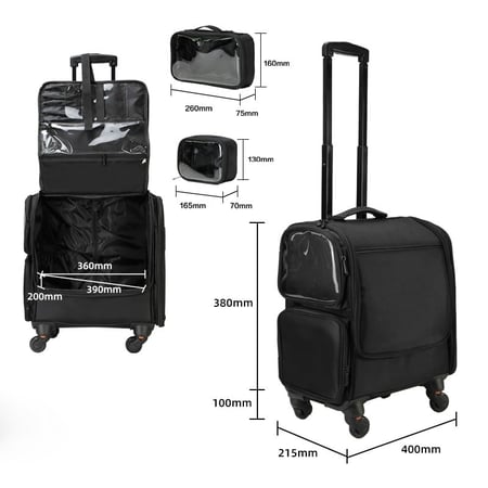 شنطة مكياج شروق ناي اسود 4228