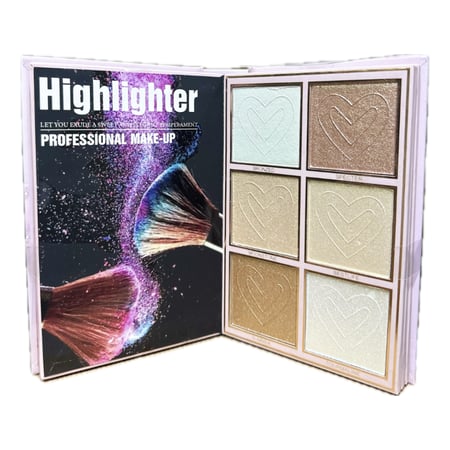 كريستين طقم مكياج باليت 6 في 1 متعدد الاستخدام K2313