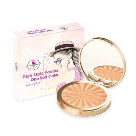 ليف هايلايت للوجه لأضائة المناطق البارزه  05