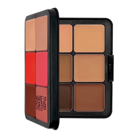 ميك اب فور ايفر باليت كريم الاساس واحمر الخدود اتش دي سكن- تان تو ديب