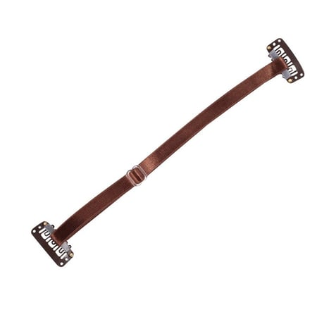 مشبك شد الوجه الخفي السنقل وشريط رفع الوجه الفوري غير المرئي قابل لإعادة الاستخدام - بني