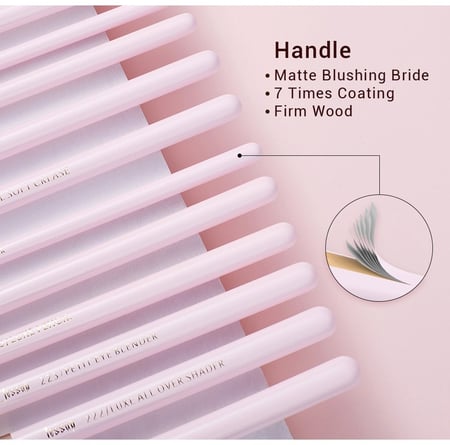 فرش جيسوب طقم فرش العين ذهبي 15فرشاة  T294