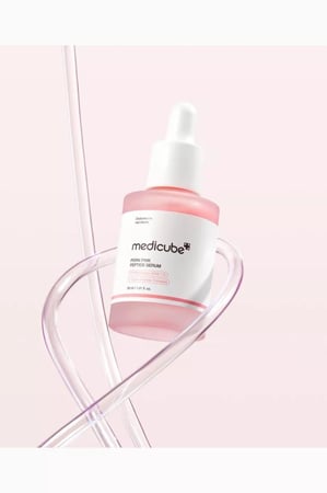 ميديكيوب سيروم وردي بالبتيدات وبوليوكسي 30 مل