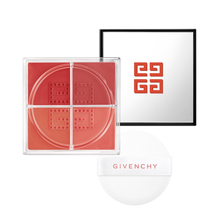 جيفنشي احمر الخدود بريسم - 6 فلانيل روبي