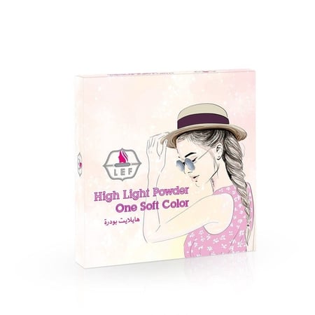 ليف هايلايت للوجه لأضائة المناطق البارزه  05