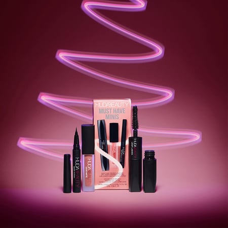 هدى بيوتي طقم ميست هاف ميني ماسكارا ومحدد وروج