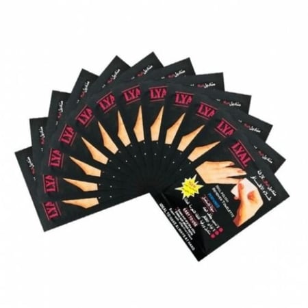 ليال مناديل ازاله طلاء الاظافر - 12 منديل