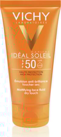 فيشي واقي شمس للبشرة الدهنية بعامل حماية 50 من الشمس