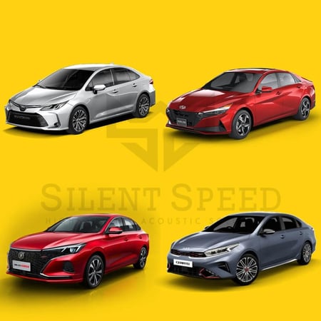 عازل صوت وحرارة للسيارات