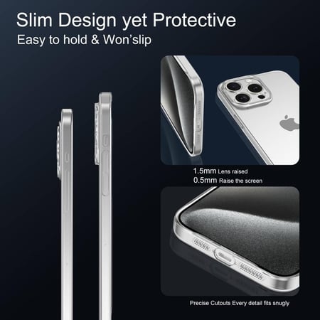 كفر ايفون 15 شفاف