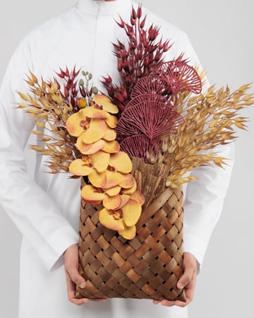 باقة الأوركيد ( الأصفر )