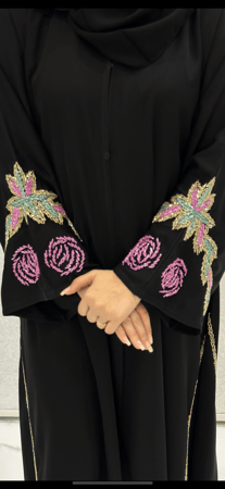 عباية ورد