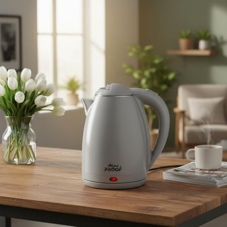 غلاية ماء استيل 1.8 لتر