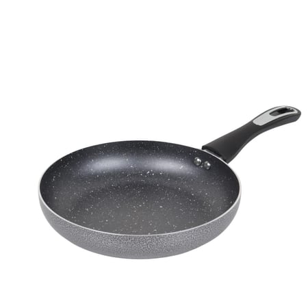 طقم قدور جرانيت غير لاصق 7 قطع لون رمادي