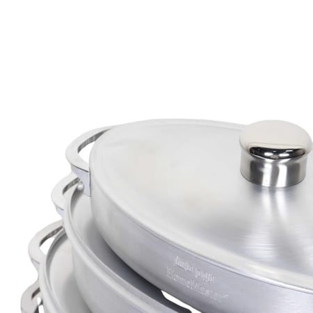 طقم 4 قدور استيل  مطلي تيفال