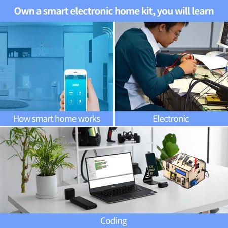 مجموعة KEYESTUDIO ESP32 الذكية للمنزل الذكي