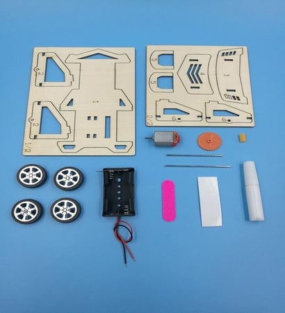 سيارة بمحرك DC