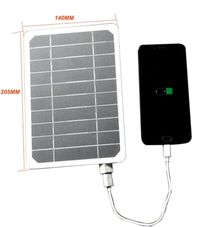 لوح شمسي  لشحن الهاتف