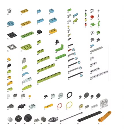 مجموعة مكعبات بناء أساسية من WeDo 2.0 Robotics