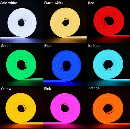 (Silicon) Neon LED Strip Light 5m