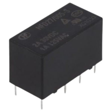 مرحل 12VDC DPDT 2A - جيم الالكترونيات - جدة