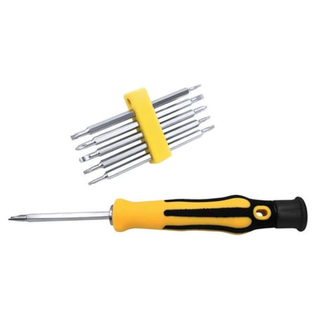 مجموعة مفك 12 في 1 - جدة - جيم الالكترونيات - جيم ثلاثة