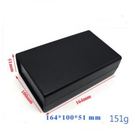 صندوق بلاستيك قياس 16-10-5 سم - متجر جيم الالكترونيات