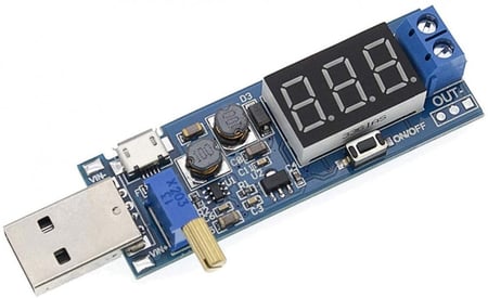 محول جهد رافع-خافض بشاشة عرض  - متجر جيم الالكترونيات