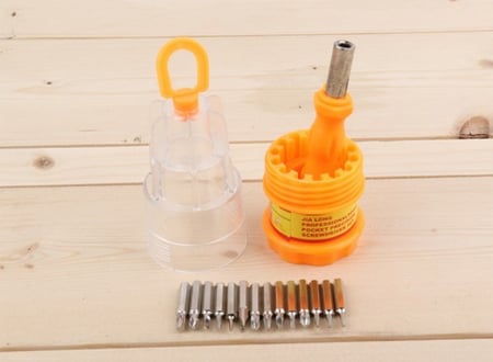 مجموعة مفكات 15 في 1 - متجر جيم الالكترونيات- مدينة جدة