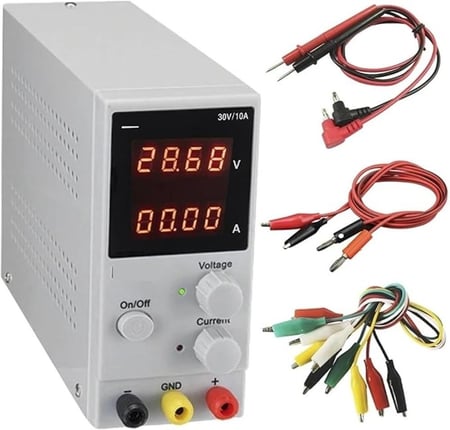 مزود طاقة عالي الدقة 30 فولت 10 أمبير Power Supply