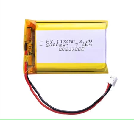 بطارية ليثيوم 3.7V ليبو