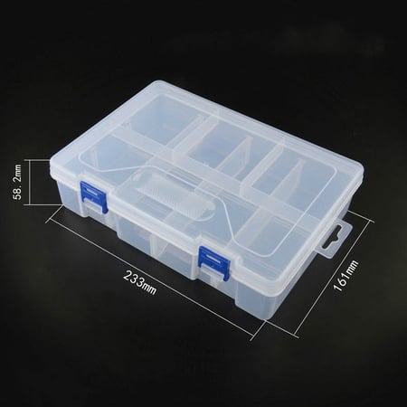 صندوق الكترونيات فارغ طابقين