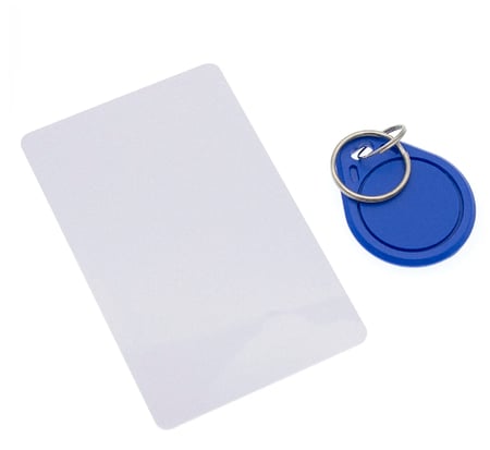 حامل المفاتيح RFID IC Key Tag + بطاقة RFID بتردد 13.56 ميجا هرتز