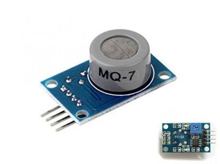 حساس اول اكسيد الكربون - MQ-7 - جدة - جيم الالكترونيات