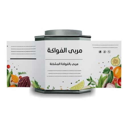 طباعة استيكر 10×20 - 100 ملصق