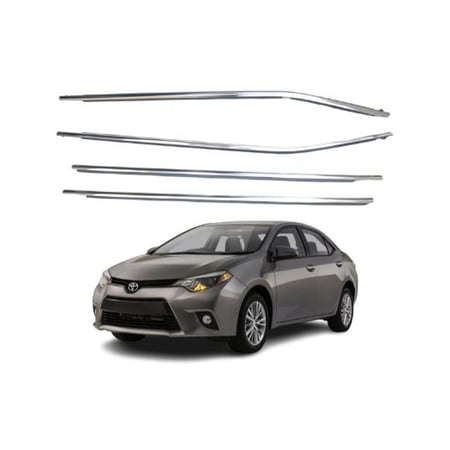 مساطر زجاج كورولا 2014-2017 كروم