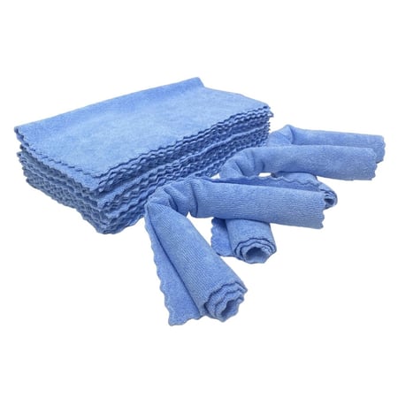 قماش تمسيح ازرق مايكروفايبر ناعم للبدي والداخلية 40*40 | جي بي ار | JBR